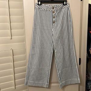 Madewell Wide Leg Crop Pant
